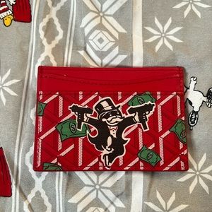 Red Hypebeast Card Holder